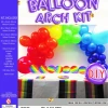 Hurly-Burly Rainbow Balloon 50pcs Arch Kit Pride