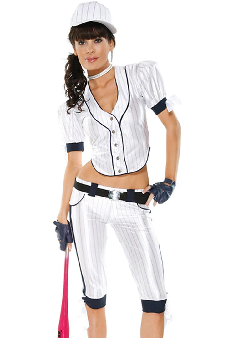 Forplay Sexy Baseball Babe Costume 3 Forplay Sexy Baseball Babe Costume
