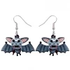 Weveni Spooky Bat Earrings