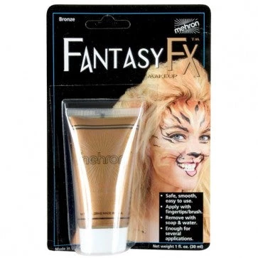 TomFoolery Mehron Fantasy FX Bronze Make-Up Special FX Makeup 3 TomFoolery Mehron Fantasy FX Bronze Make-Up Special FX Makeup