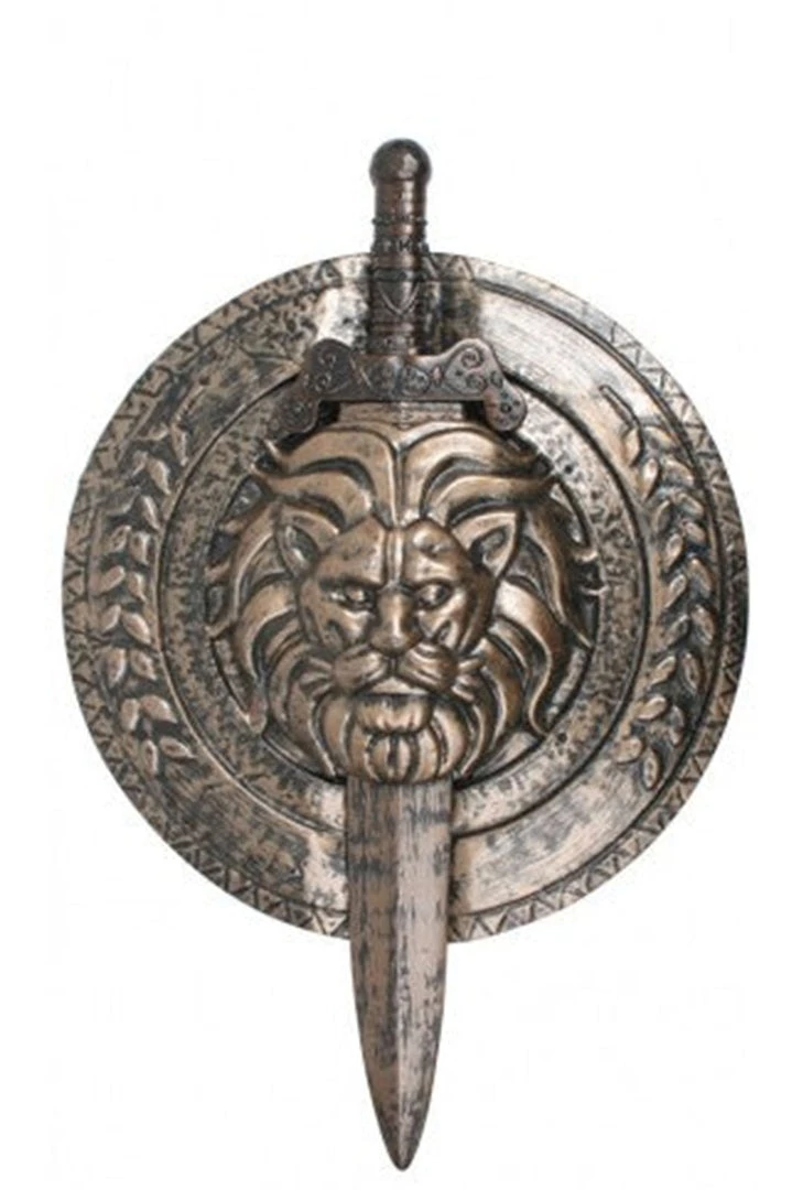 TomFoolery Gladiator Shield & Sword Set Halloween 3 TomFoolery Gladiator Shield & Sword Set Halloween