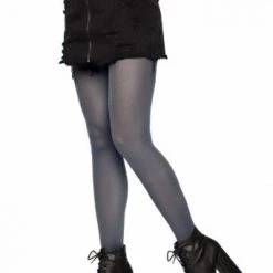 Leg Avenue Grey Nylon Tights