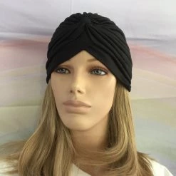 Jacky Wang Black Turban