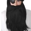 TomFoolery Black Pirate Beard & Mo 1 TomFoolery Black Pirate Beard & Mo