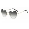 Lynn L Gradient Black To Light Grey Heart Glasses