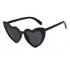 Chris Lee Black Retro Heart Glasses