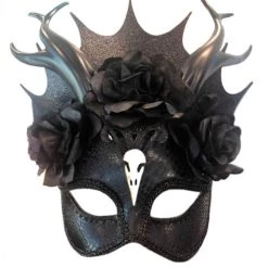 Sweidas Black Victorian Nemesis Eye Mask