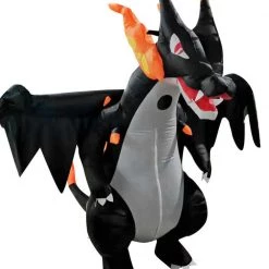 Smart Mascots Animals And Insects Inflatable Black Dragon