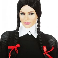 TomFoolery Oktoberfest Costumes And Accessories Black Plaits Wig