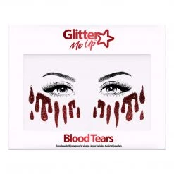 Paint Glow Hair & Beauty Sticker Tattoo Blood Tears