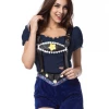 Hurly-Burly (D) Blue Oktoberfest Mini Shorts