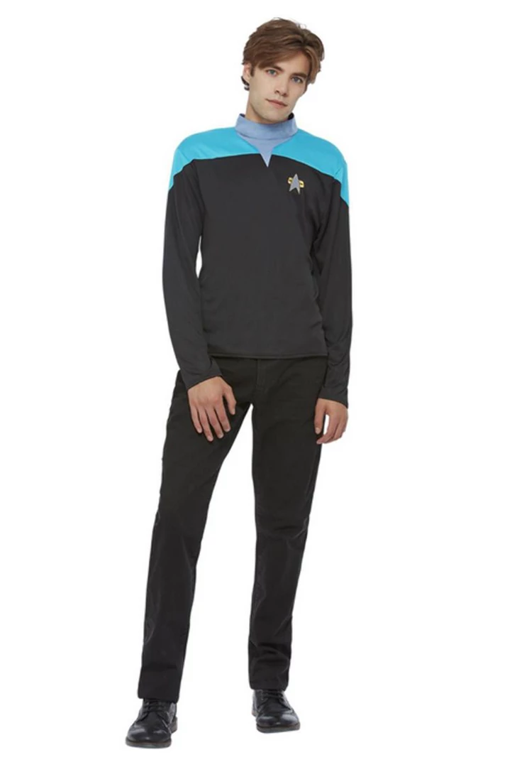 Smiffys Star Trek Voyager Science Uniform Adults 3 Smiffys Star Trek Voyager Science Uniform Adults