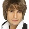 Smiffys Brown Boy Band Wig
