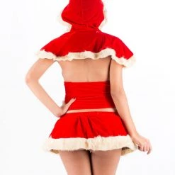 Hurly-Burly Sexy Hooded Santa Costume Christmas Costumes