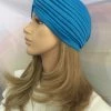 Jacky Wang Bright Blue Turban