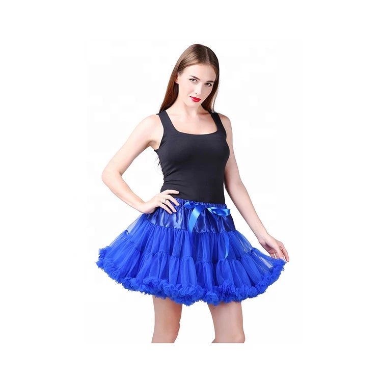 Instyles Deluxe Two Tiered Royal Blue Petticoat Tutus & Petticoats 3 Instyles Deluxe Two Tiered Royal Blue Petticoat Tutus & Petticoats