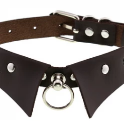 AnneCart Dark Brown Collar Choker