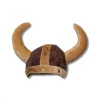 Unknown Soft Brown Viking Hat Costume Accessories