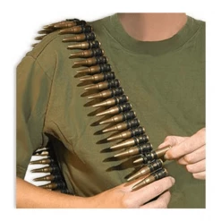 Smiffys Plastic Bullet Belt Uniforms