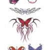 DCMA Collection Special FX Makeup Butterflies Temporary Tattoos