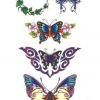 DCMA Collection Butterfly Temporary Tattoos Special FX Makeup