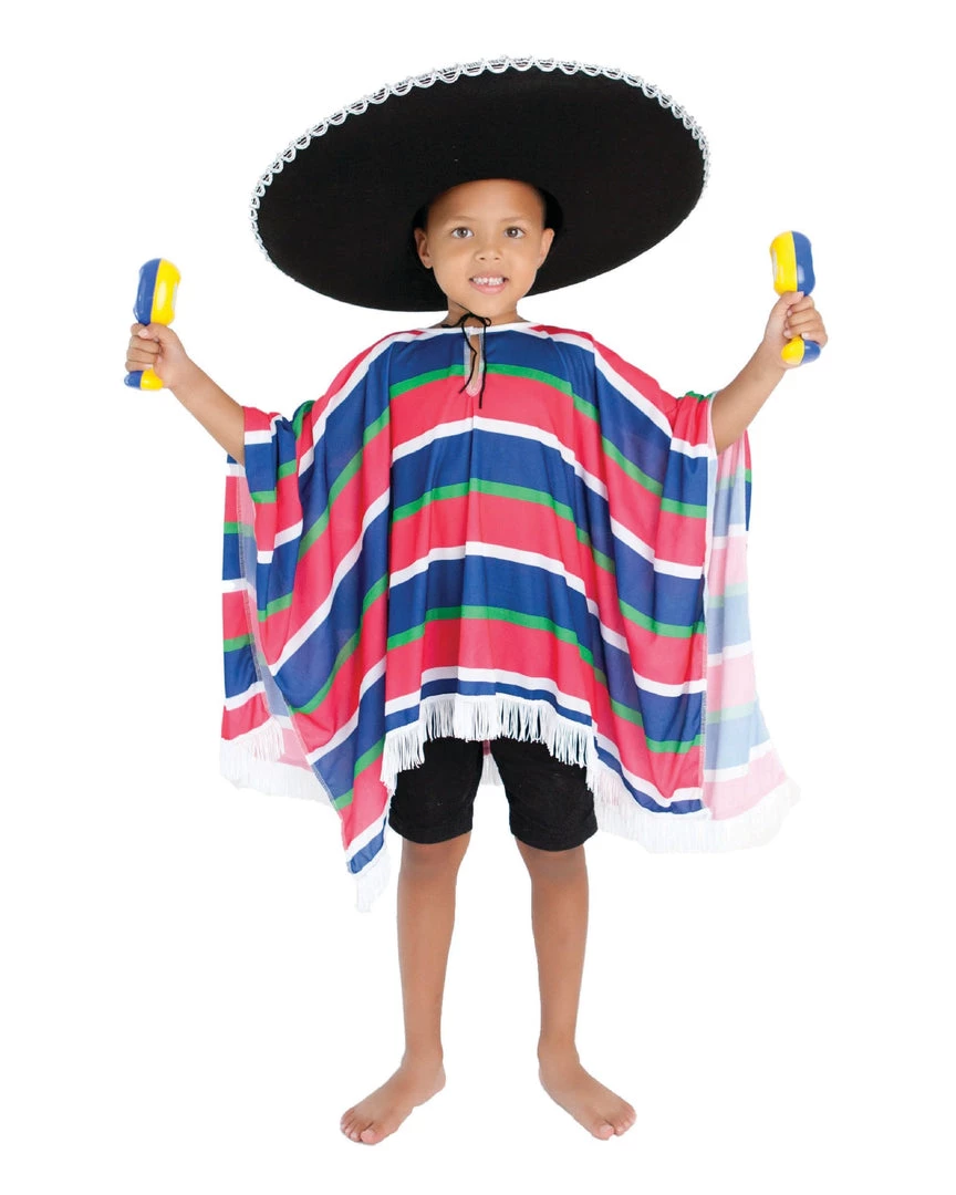 Cut Price Book Week Kid's Mexican Poncho 3 Cut Price Book Week Kid's Mexican Poncho