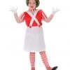 Hurly-Burly Kids Girls Wonka Oompa-Loompa Costume