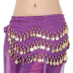 Best Dance Bellydance Gold Coin Belt Festival Wear