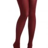 Zocks Wine Red 80 Denier Opaque Nylon Tights 1 Zocks Wine Red 80 Denier Opaque Nylon Tights