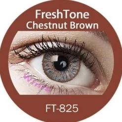 Dinna Freshtone Blends: Chestnut Brown Contact Lenses