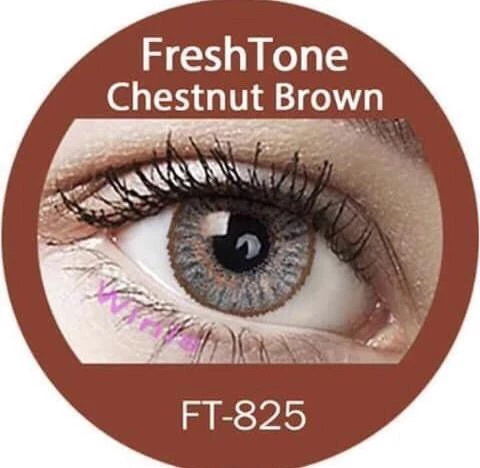 Dinna Freshtone Blends: Chestnut Brown Contact Lenses 3 Dinna Freshtone Blends: Chestnut Brown Contact Lenses