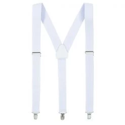 DHGate White Suspenders