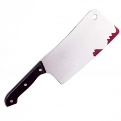 Sweidas Realistic Bloody Cleaver Knife