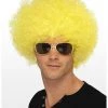 Malltop Yellow Afro Party Wig Wigs