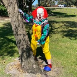 AnneCart IT Pennywise Deluxe Costume Funny Costumes