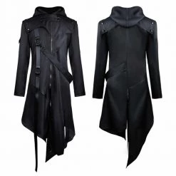 Instyles Gothic Men's Black Jacket