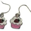 Hurly-Burly (j) Jewellery Strawberry Cupcake Earrings