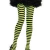 Leg Avenue Hosiery Black And Lime Stripe Tights 1 Leg Avenue Hosiery Black And Lime Stripe Tights