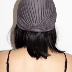 Jacky Wang Dark Grey Turban
