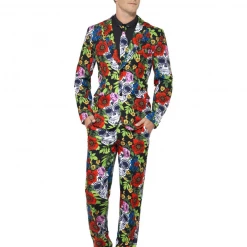 Hurly-Burly Stand Out Day Of The Dead Suit Men's