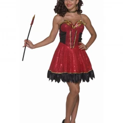 Hurly-Burly Sexy Devil's Delight Costume Halloween