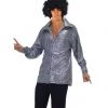 TomFoolery Adults Hustling Hunk Disco Shirt