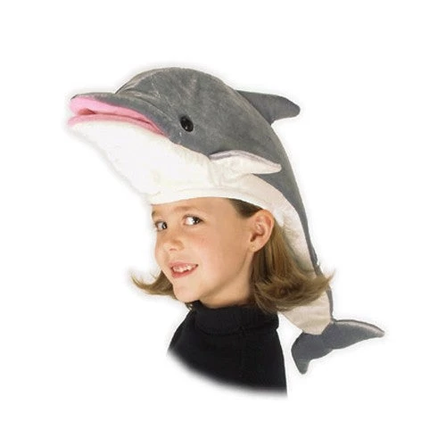Hurly-Burly Animals And Insects Plush Dolphin Hat 4 Hurly-Burly Animals And Insects Plush Dolphin Hat