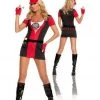 Hurly-Burly Sexy Bullseye Babe Costume Uniforms