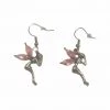Hurly-Burly (j) Jewellery Pink Fairy Earrings