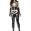 Smiffys Halloween Fever Sexy Skeleton Costume