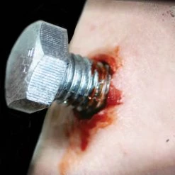 Tinsley Frankenstein Bolts Special FX Temporary Tattoo