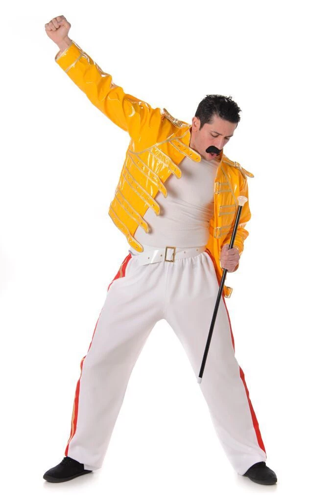 Gold Star Freddy Mercury Costume Movies & TV 3 Gold Star Freddy Mercury Costume Movies & TV