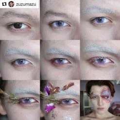 Dinna Freshtone Super Naturals: Sweet Violet Contact Lenses