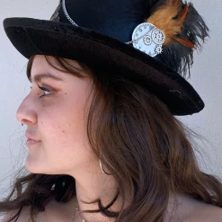 Craft Steampunk Heart And Chain Hat (XX)